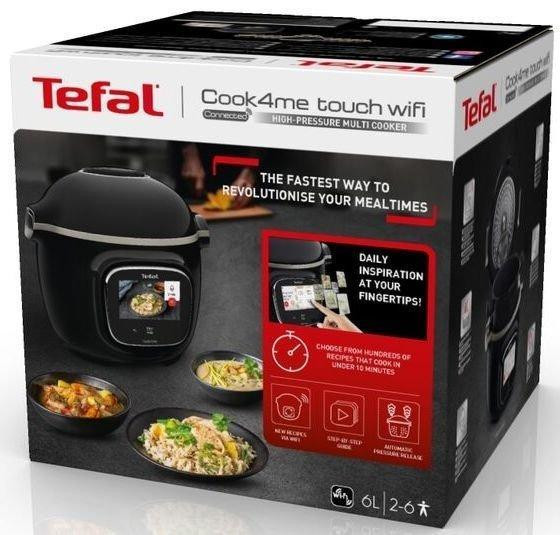 Мультиварка-скороварка Tefal Cook4me Touch CY912830 скороварка Харків - фото 9