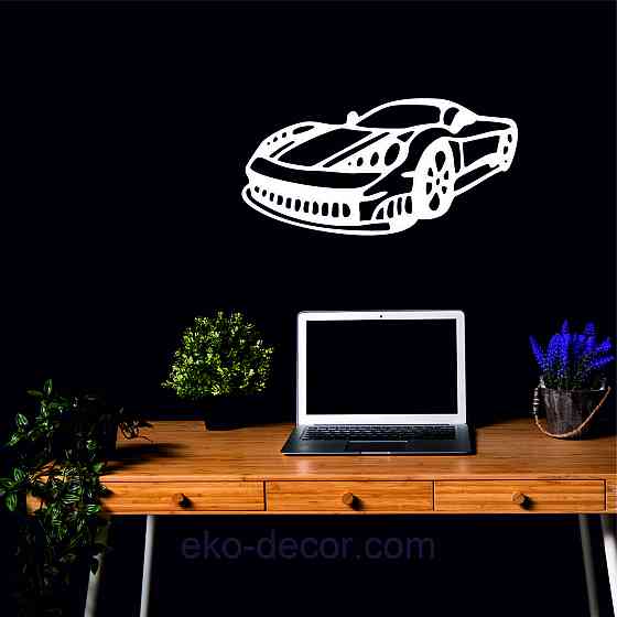 Декоративне настінне Панно «Машина Феррарі», Декор на стіну Київ