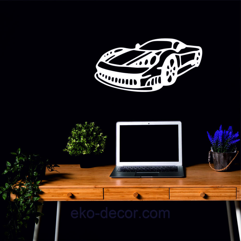 Декоративне настінне Панно «Машина Феррарі», Декор на стіну Київ - фото 3