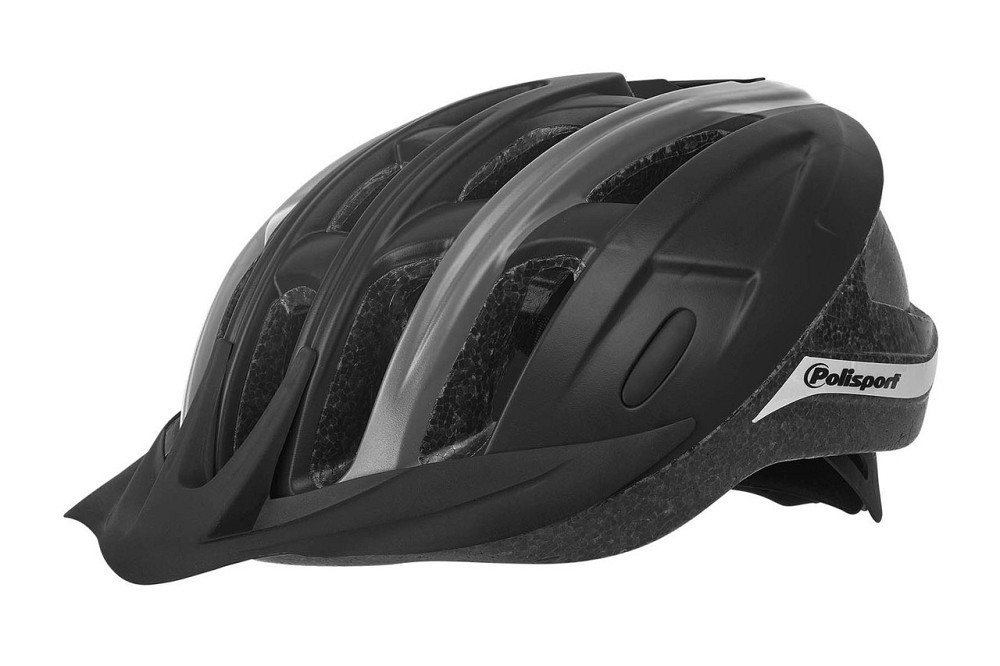 Велосипедний шолом POLISPORT Ride In M (54-58 см) чорний In-Mold Бровари - фото 1