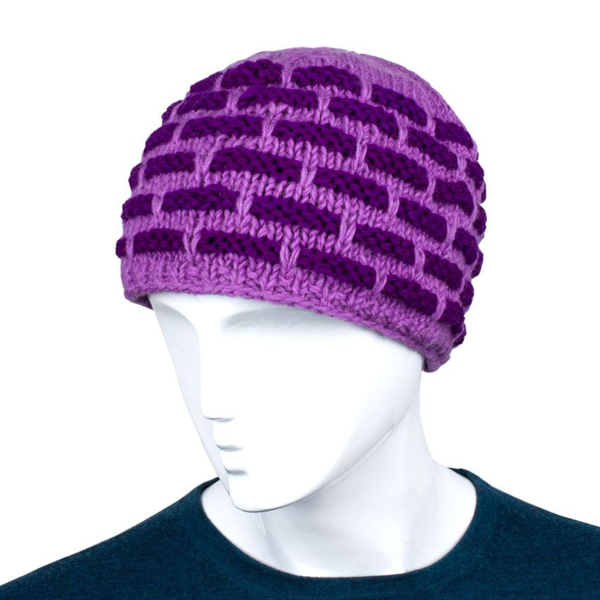 Зимова шапка із вовни Київ - фото 1