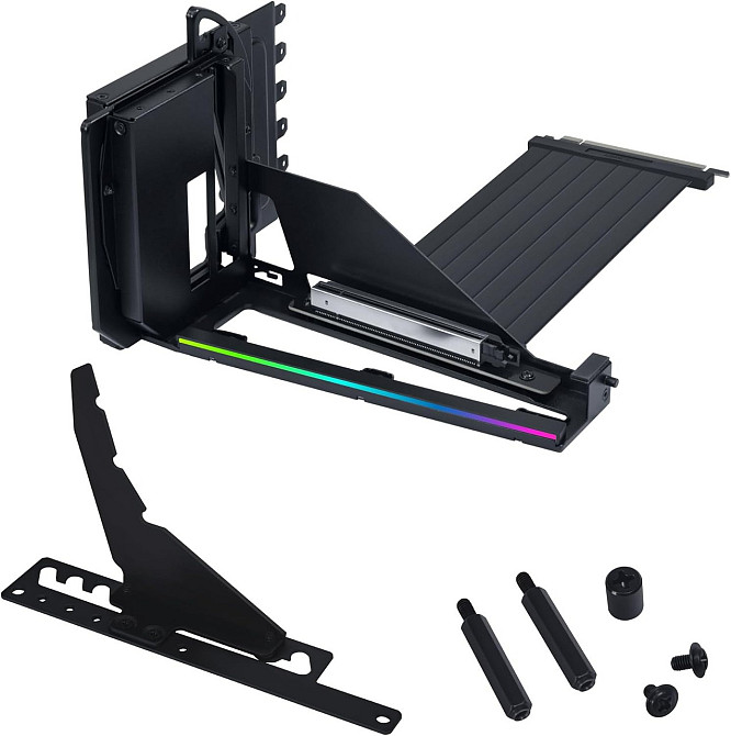Брекет для вертикального встановлення відеокарти Lian Li Vertical GPU Bracket Kit PCIe5.0 Black (G89.VG4-5-V4X.00) ( 25654 ) Харьков - изображение 2