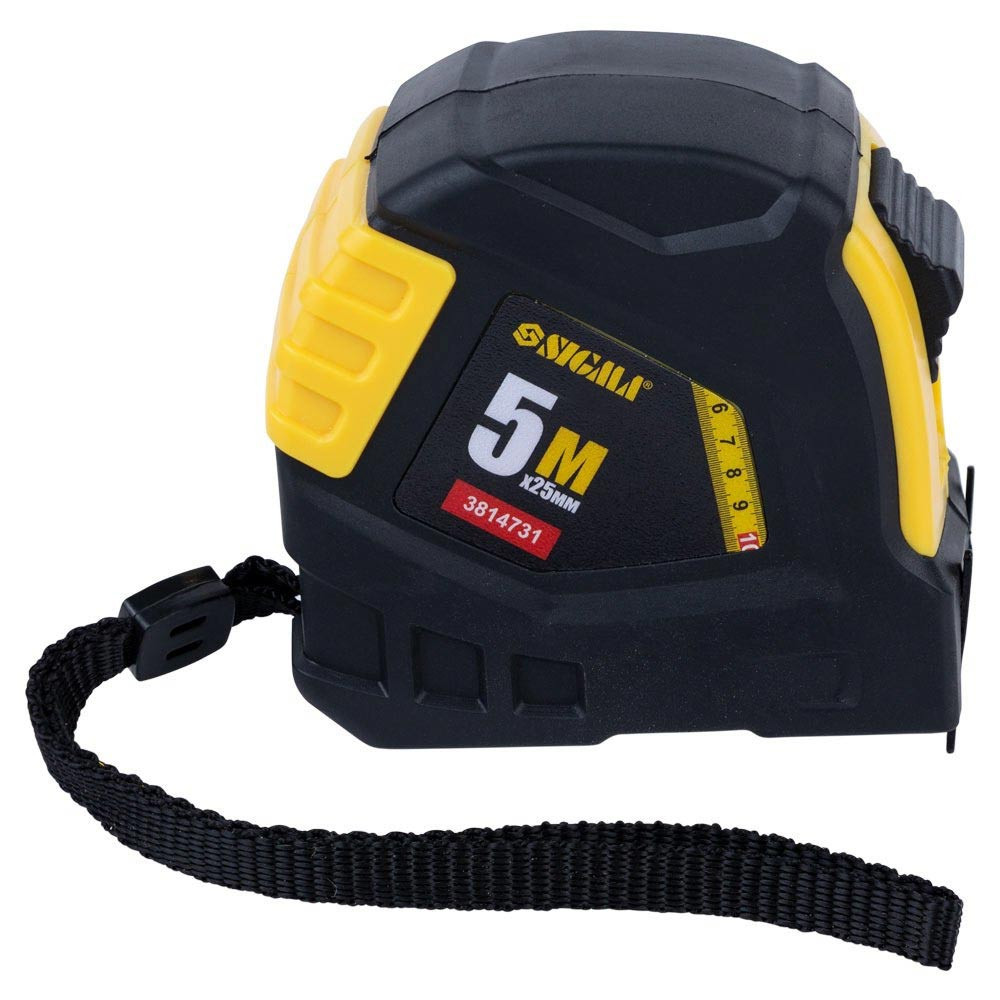 Sigma Рулетка обрезиненная 5м×25мм SIGMA (3814731) Киев - изображение 4