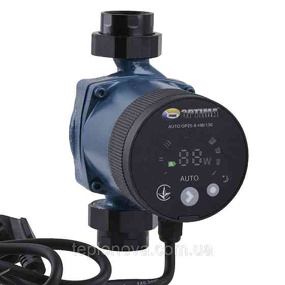Насос циркуляционный энергосберегающий  Optima PRIME OP25-60AUTO 130мм + гайки Черновцы