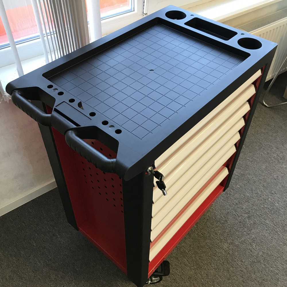 Візок з інструментом 7 секцій, 240 од. TORIN TBR5807A-X Одеса - фото 3