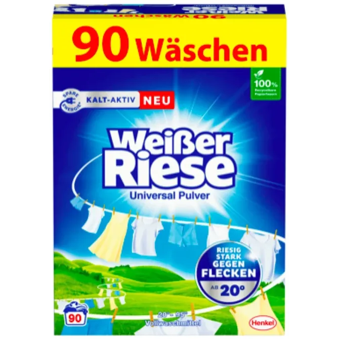 Пральний порошок універсальний Weiser Riese 90 прань, 4,5 кг Львів - фото 1