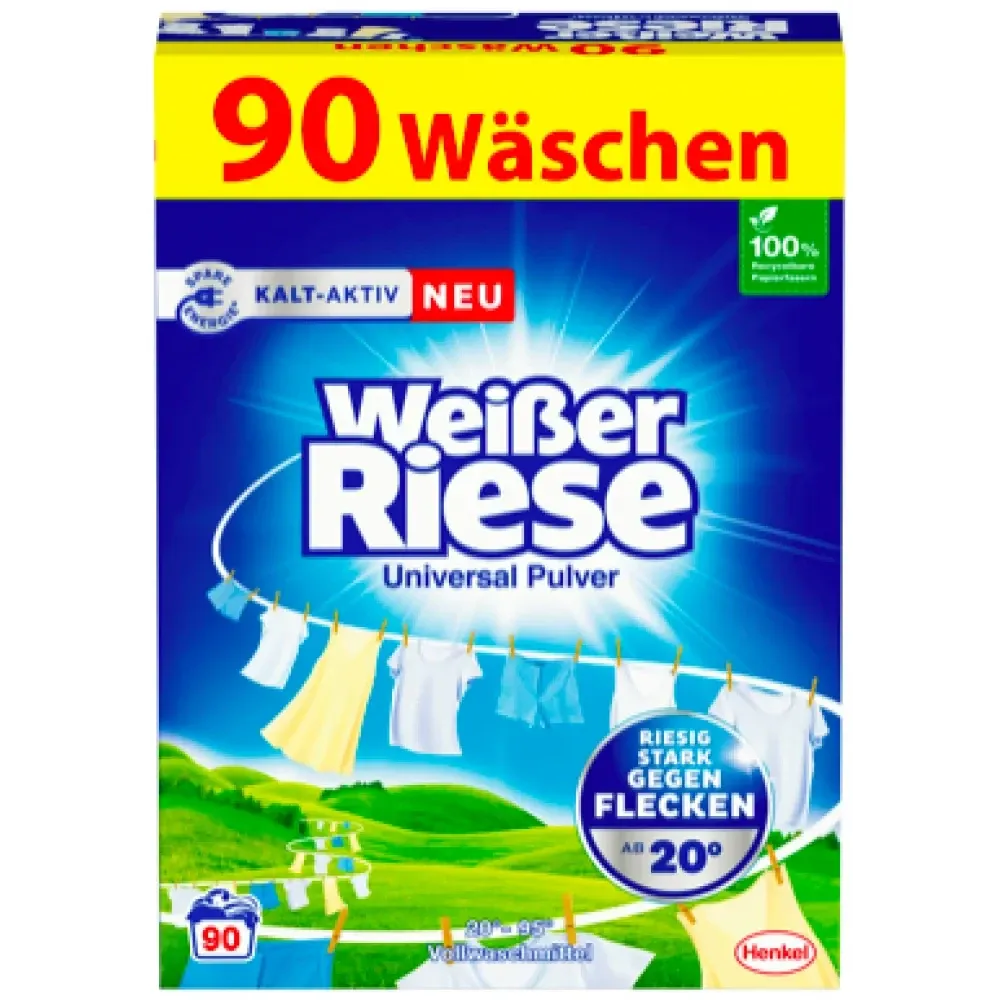 Пральний порошок універсальний Weiser Riese 90 прань, 4,5 кг Львів - фото 1