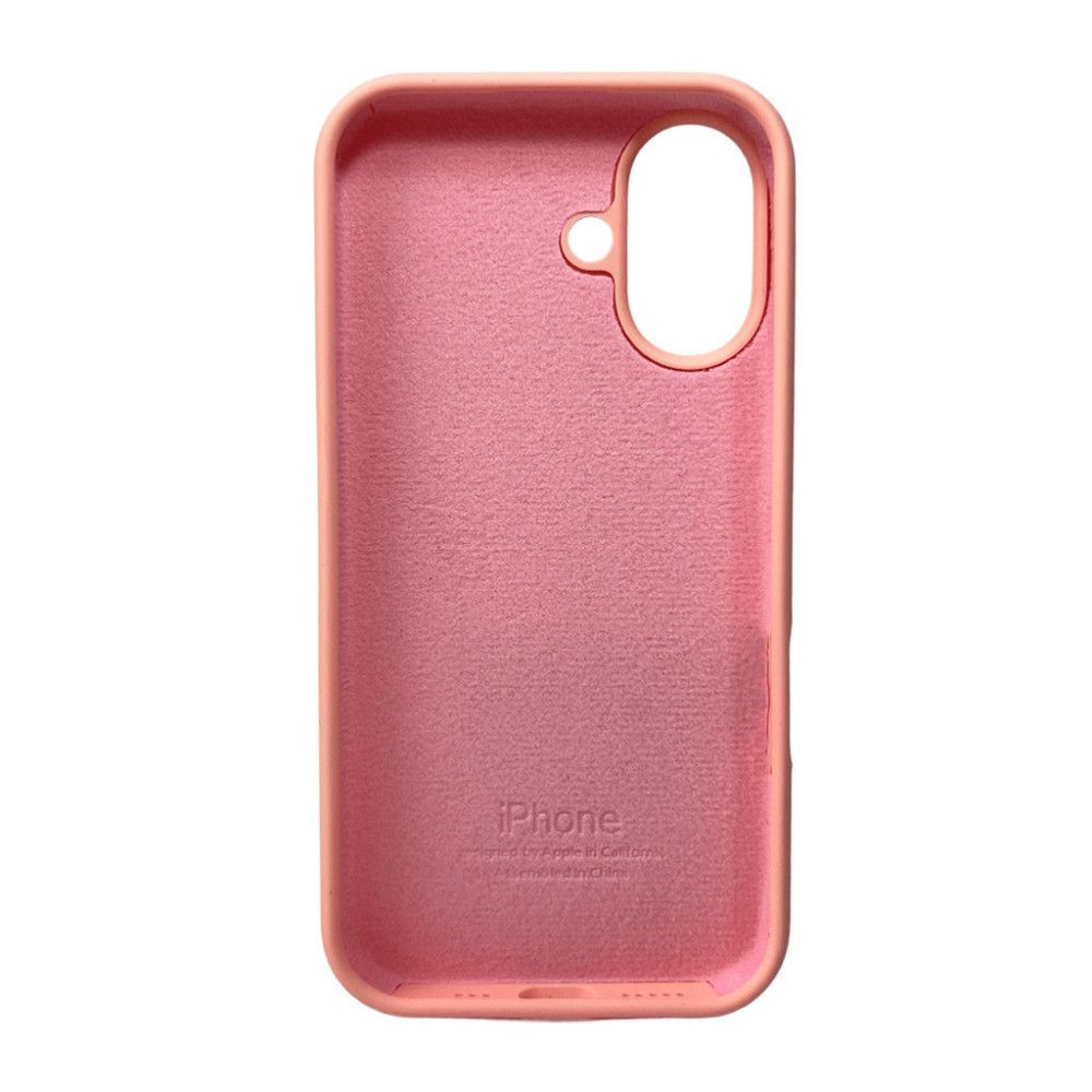 Чохол для смартфона Silicone Full Case AA Open Cam for Apple iPhone 16 37,Grapefruit Киев - изображение 2