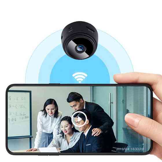 Мини IP камера с WiFi, A9 + Подарок Карта памяти 64GB / Беспроводная IP камера Киев