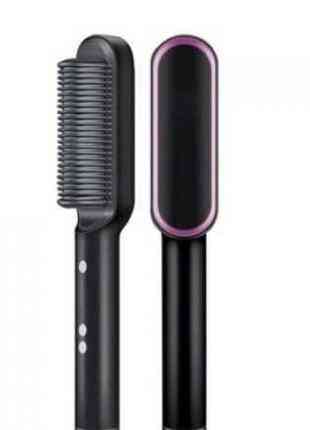 Расческа-выпрямитель hair straightener hqt 909b с турмалиновым покрытием Полтава