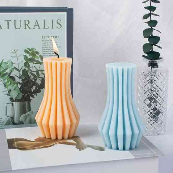 Силиконовая форма для изготовления свечей 9 x 12.5 cм 