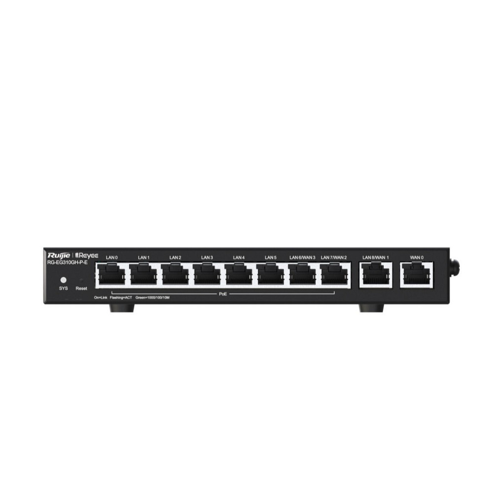 Маршрутизатор Ruijie Reyee RG-EG310GH-PE Black Харьков - изображение 5
