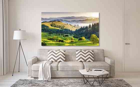 Картина холст у вітальню / спальню   Природа гір     MLP_63 ( 60х30см ) 40x80 см Київ