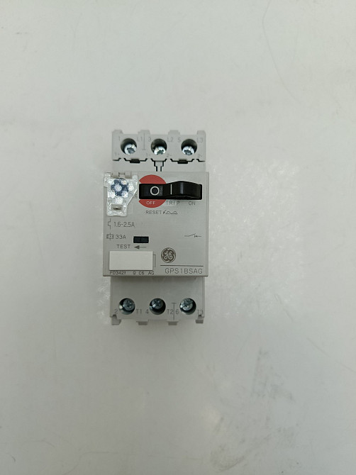 Автомат захисту двигуна General Electric GPS1BSAG (Артикул 101217) — 1.6–2.5 A, 1 шт Луцьк - фото 1