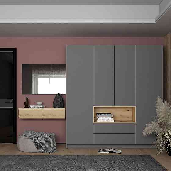 Комплект меблів Doros Левія + дзеркало Дуб Евок 100х32х100 (DRS-011843) Дніпро