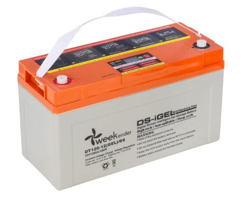 Гелевий Акумулятор Weekender Ds 120Ah 12V З Дисплеєм 36,6 Кг Київ - фото 1