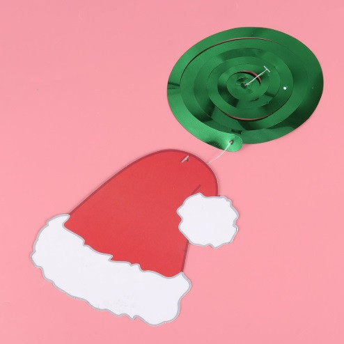 Новогодняя гирлянда Шапка 13 на 15 см разноцветный Киев - изображение 1