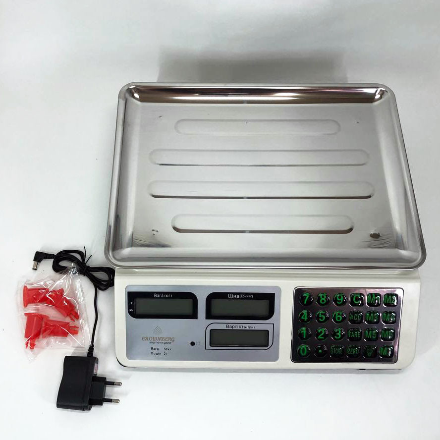 Качественные торговые весы 50 кг, Компактные весы для бизнеса для уличной торговли BN-16 Львов - изображение 17