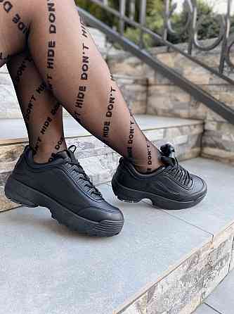 LB Кросівки жіночі LB L-225 чорні (весна-осінь, еко-шкіра) (2487) Коломыя