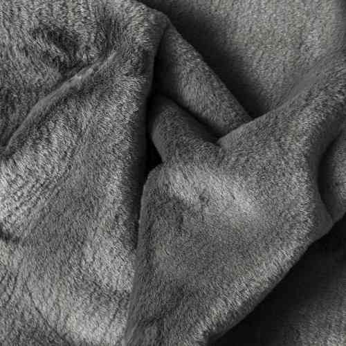 Килимок для підлоги з еко-хутра ТМ Dariana Moonbeam 60*90 см графітний Житомир