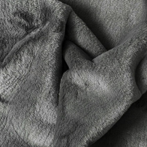 Килимок для підлоги з еко-хутра ТМ Dariana Moonbeam 60*90 см графітний Житомир - фото 6