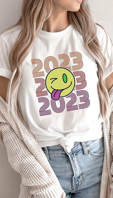 Футболка жіноча з принтом  44 Біла 2634324635 Дніпро - фото 1