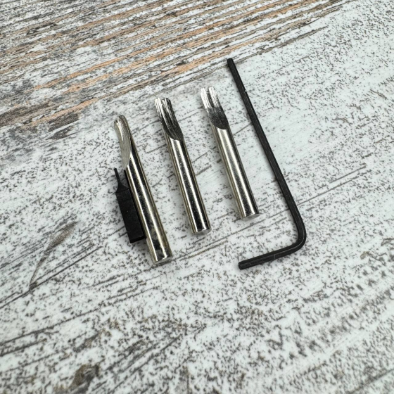 Грувер канавкорез с торцбилами 5в1, инструмент для работы с кожей для выборки канавки Киев