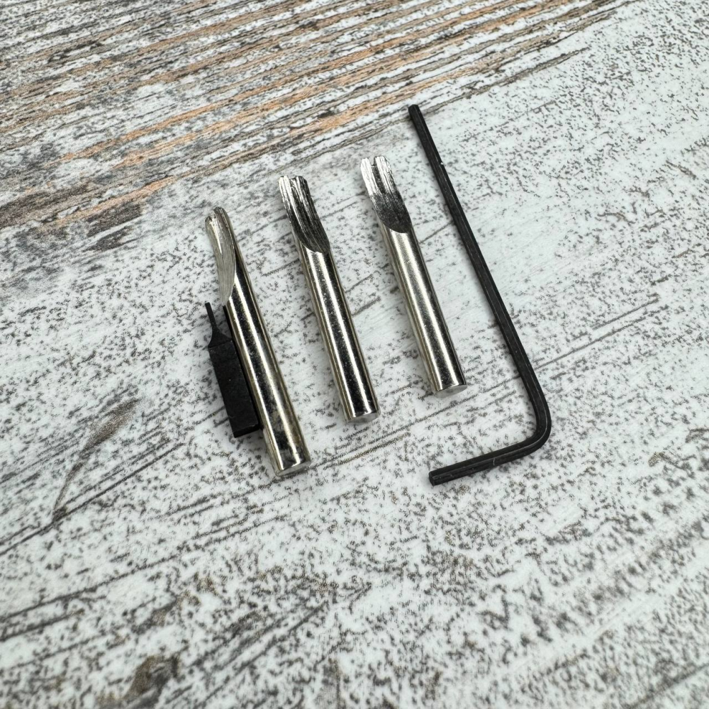 Грувер канавкорез с торцбилами 5в1, инструмент для работы с кожей для выборки канавки Киев - изображение 4