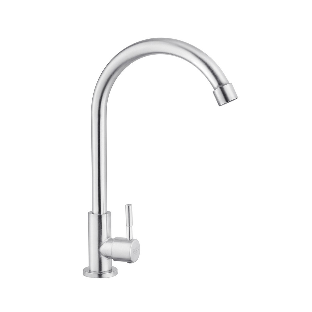 Кран на одну воду Kroner KRP Edelstahl Klassisch — ESG098 сатин Київ - фото 1