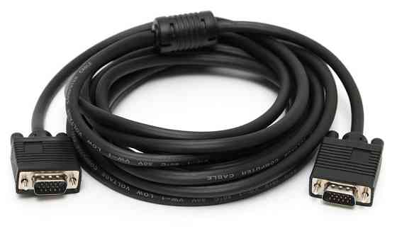 Кабель VGA 15M-15M, 5.0 м з феритами, екранований Винница