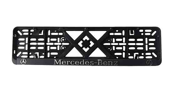 Рамка під номер пластик Mercedes-Benz (Racing рельєфна) Вінниця
