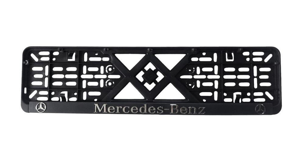 Рамка під номер пластик Mercedes-Benz (Racing рельєфна) Вінниця - фото 1