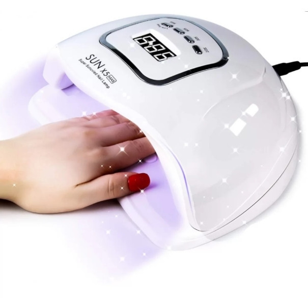 Профессиональная лампа для сушки маникюра UV/LED SUN 5 Max 150W Винница - изображение 1