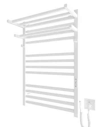 Полиця для рушників навісна профільна HF Sheffield 520x204 white mat Київ