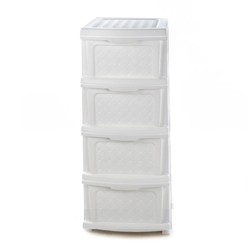 Пластиковый комод R-PLASTIC 34*40 СМ Белый Одесса - изображение 3