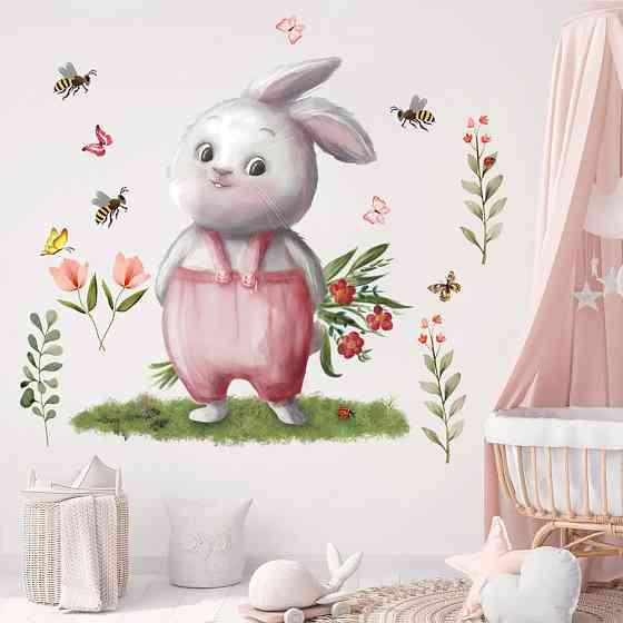 Наклейка декоративная виниловая в детскую комнату на стену 