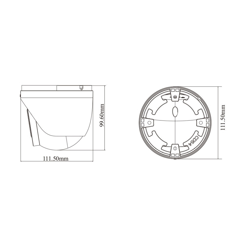 IP-відеокамера 6Mp TVT TD-9565E4-PA(D/AZ/PE/AW3) White f=2.7-13.5mm, ІЧ+LED-підсвічування, з мікрофоном (77-00399) Киев - изображение 2