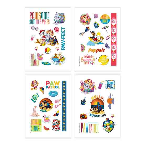 Набор детских временных татуировок 