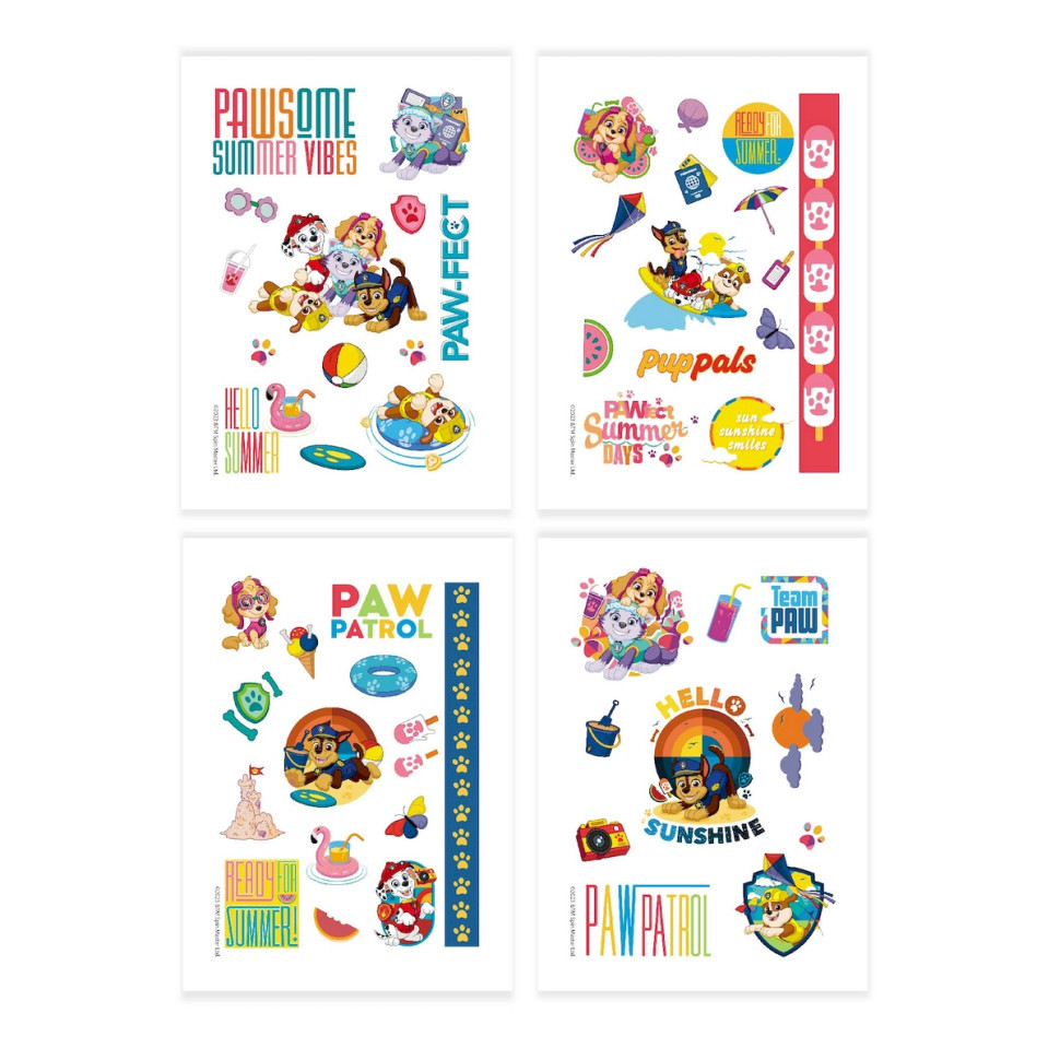 Набор детских временных татуировок 