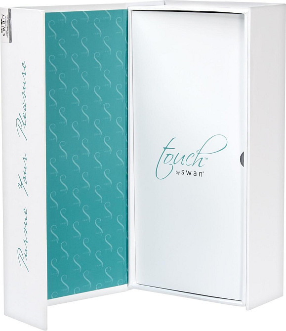 Вибратор-кролик Touch by SWAN - Trio Teal, сенсорное управление, ротация, диаметр 3,8 см Sex Aura Киев - изображение 8