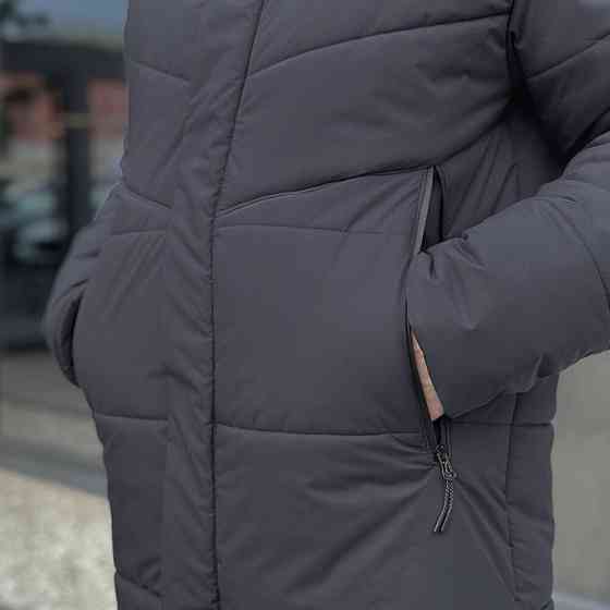 Зимняя мужская куртка темно-серая Pobedov Legas Киев