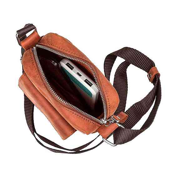 Сумка SHVIGEL 11132 з вінтажної шкіри Київ