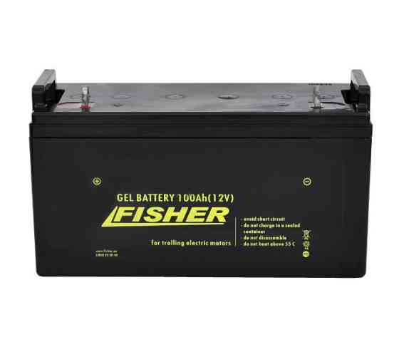 Гелевый Аккумулятор Fisher 120Ah 12B. Днепр