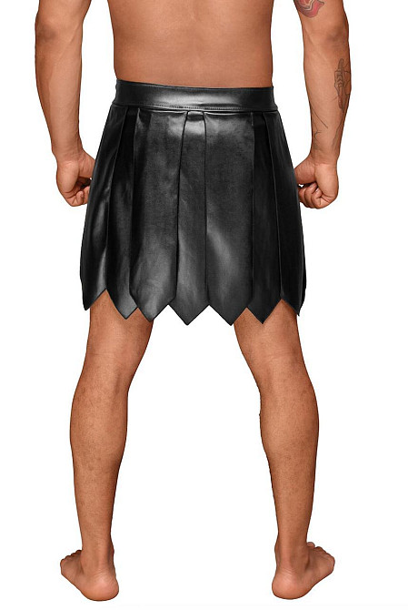 Мужская юбка гладиатора Noir Handmade H053 Eco leather men's gladiator skirt, XL, экокожа Sex Aura Киев - изображение 3
