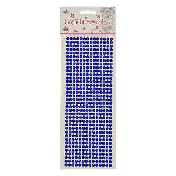 Наклейки декоративные XY-004(Blue) на планшетке 504 шт Винница