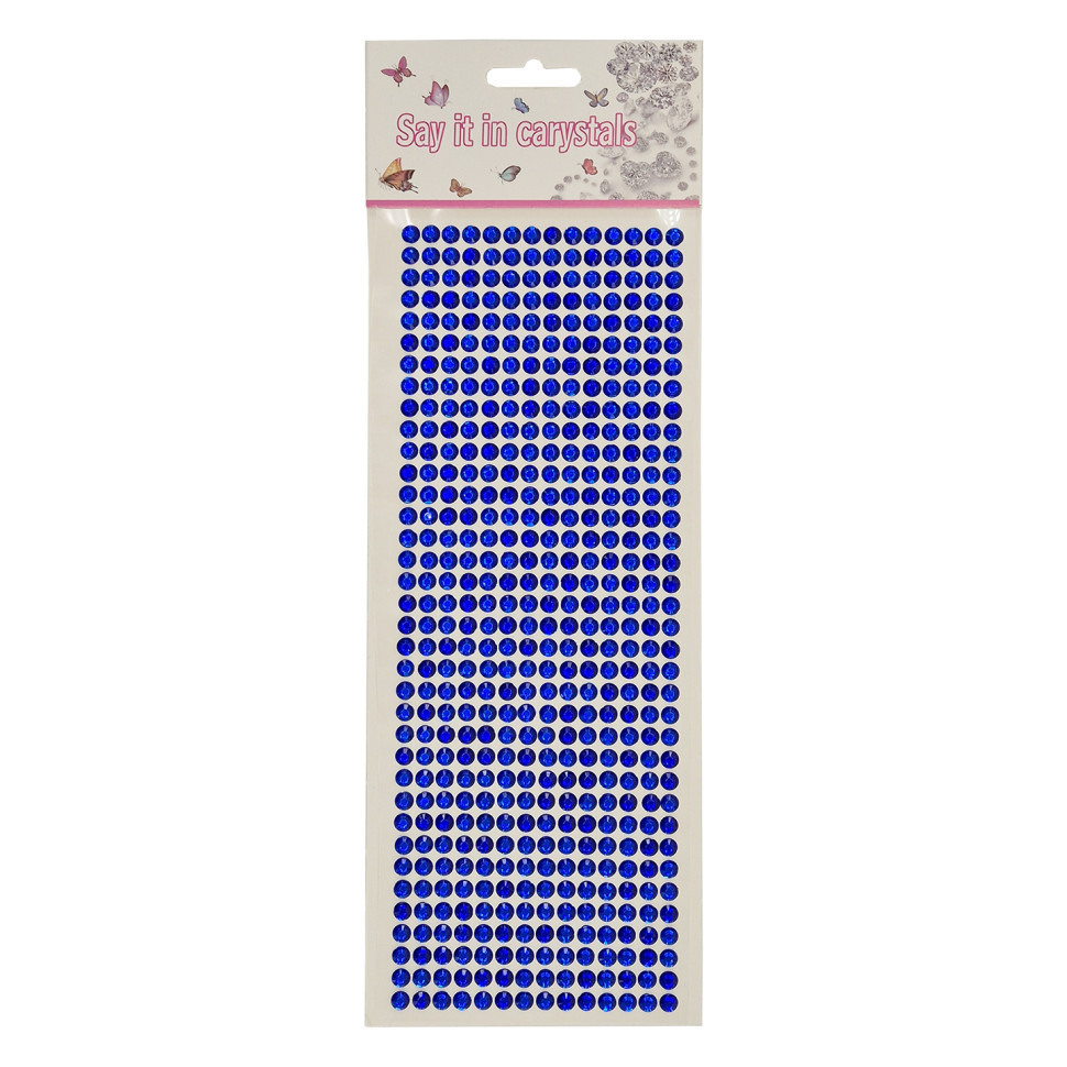 Наклейки декоративные XY-004(Blue) на планшетке 504 шт Винница - изображение 1