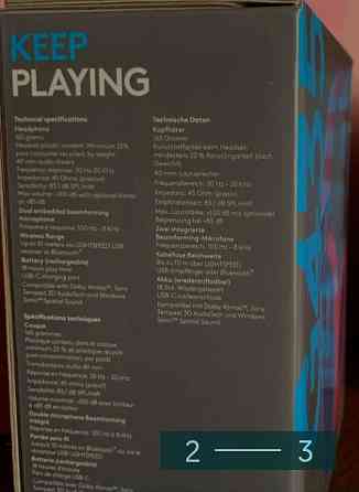 Наушники: Logitech G435 LIGHTSPEED Blue. Харьков