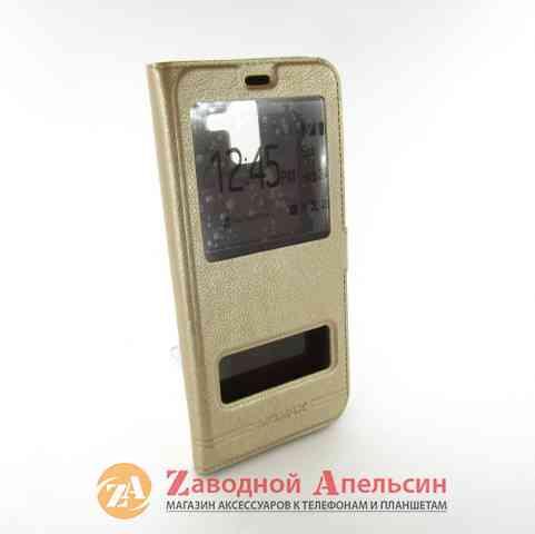 Чохол книжка Samsung J6 J600 A6 A600 А6 Smart Case gold Одеса