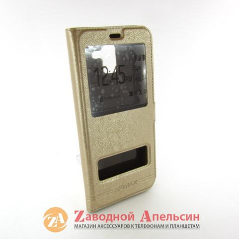 Чохол книжка Samsung J6 J600 A6 A600 А6 Smart Case gold Одеса - фото 4