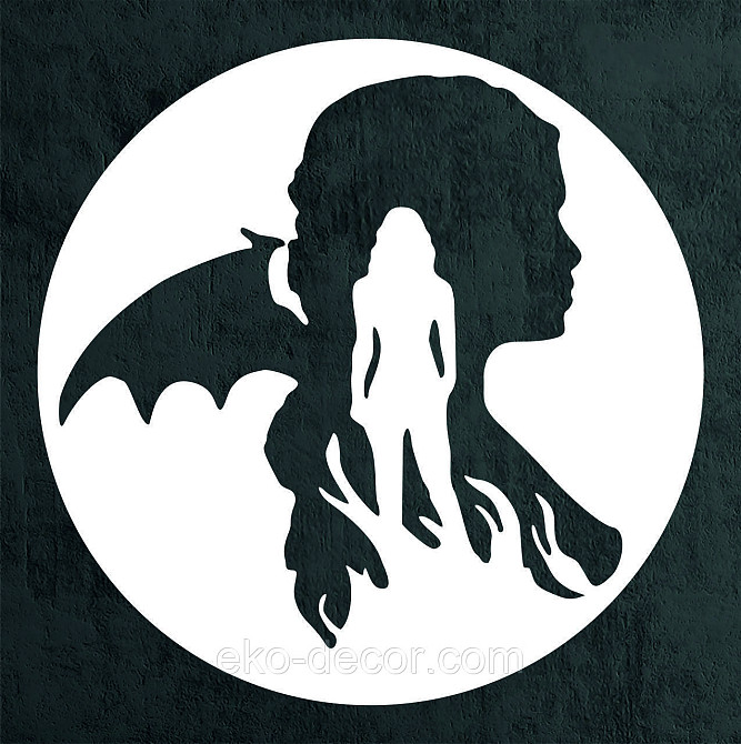 Декоративне настінне Панно «Ангел та Демон», Декор на стіну Київ - фото 8